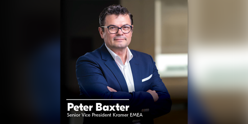 Kramer Appoints Peter Baxter as Senior Vice President of Europe, Middle East and Africa Region