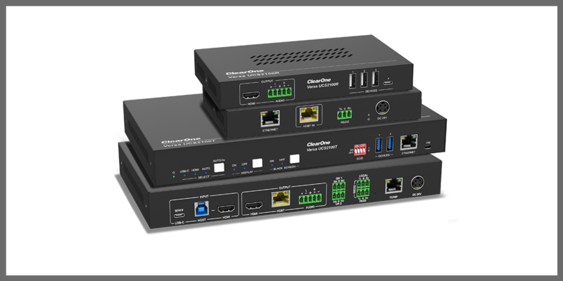 ClearOne Releases Versa UCS2100 Collaboration Switcher Kit