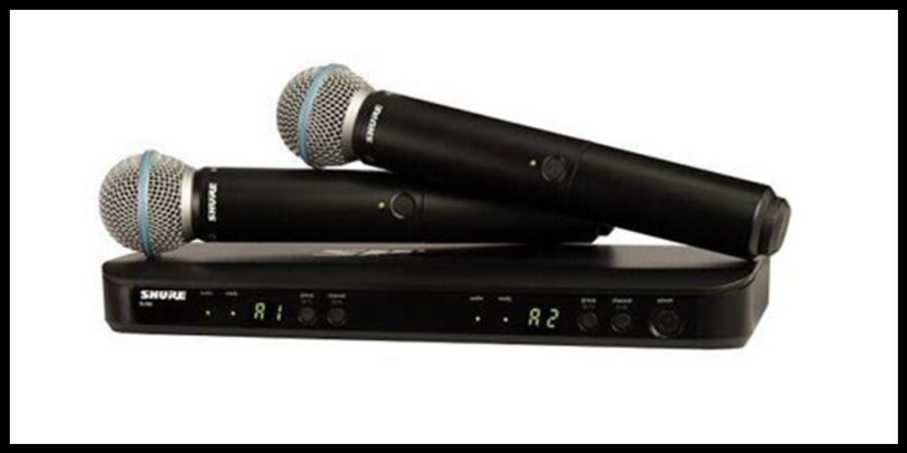 Shure Announces Limited Edition Black BLX288/SM58 Wireless Dual Vocal ...