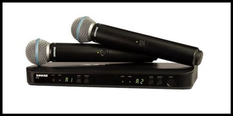 Shure Announces Limited Edition Black BLX288/SM58 Wireless Dual Vocal System