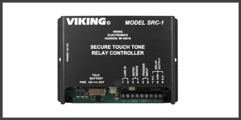 Viking Electronics SRC-1 Secure Relay Controller Provides Building Safety