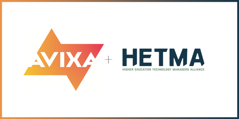 AVIXA Partners With HETMA for Technology Manager Program at InfoComm 2023