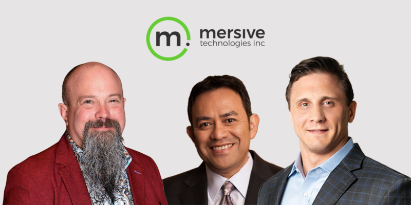 Mersive Technologies Announces Three New Leadership Appointments