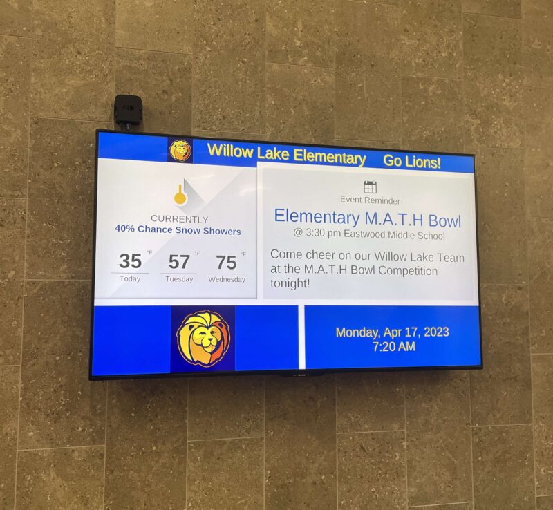 Carousel Cloud Deploys Digital Signage Network in Indianapolis School District for K-12 Communications