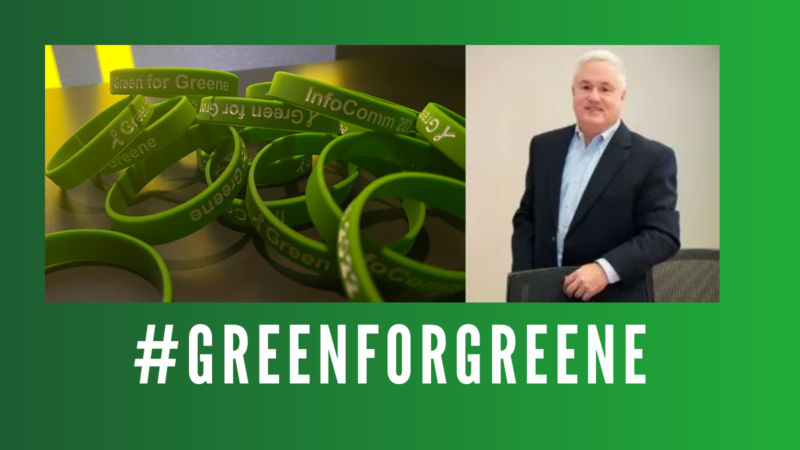 Day 1 of InfoComm 2023: Wear Green for Greene