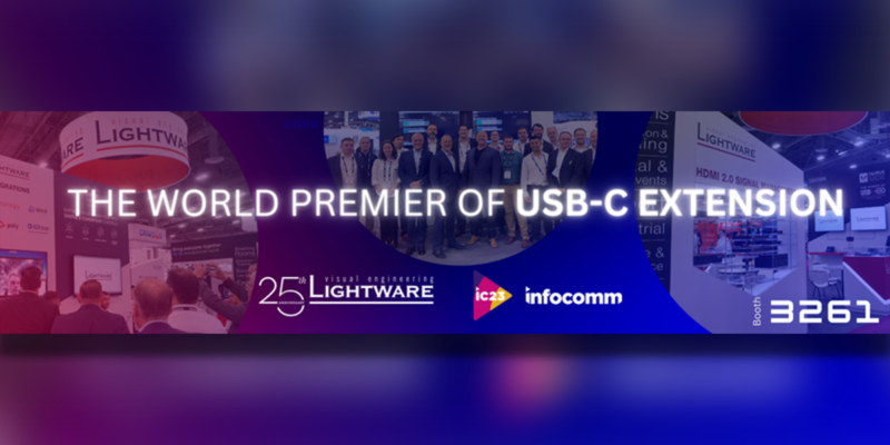 Lightware Visual Engineering Will Show New USB-C Extension and More at InfoComm 2023