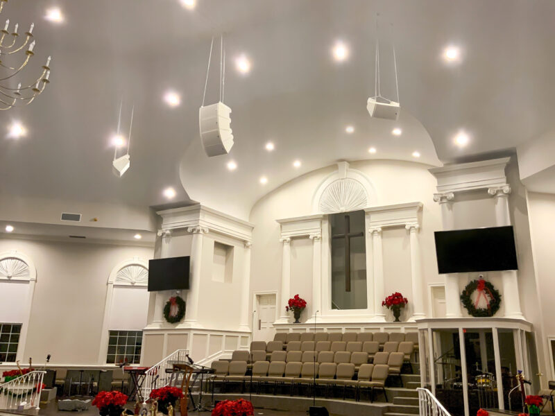 Renkus-Heinz Enhances Worship Services at Golden Isles Church of God