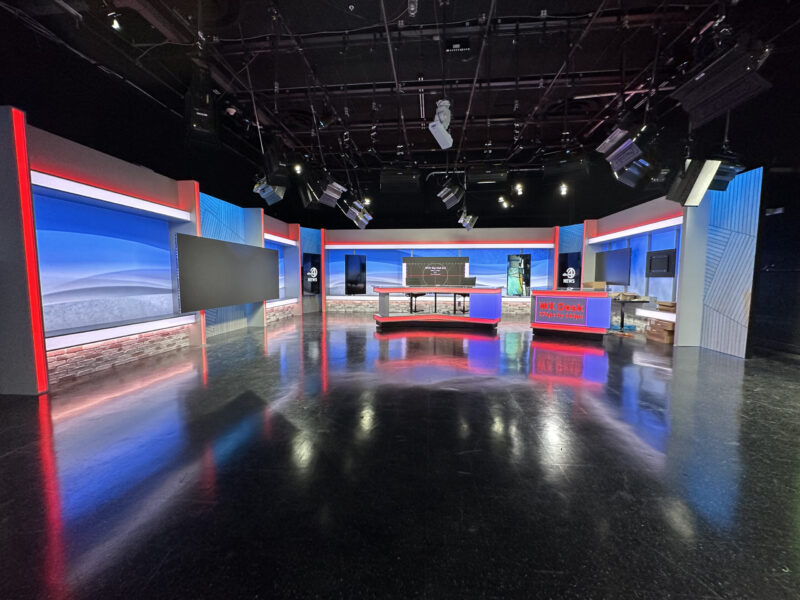 In Charleston, Sinclair Broadcast Group’s WCIV-TV Airs New Sets with Extensive Brightline Lighting Enhancements