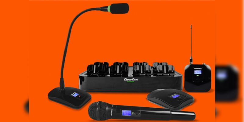 ClearOne Reveals DIALOG UVHF Wireless Microphone System