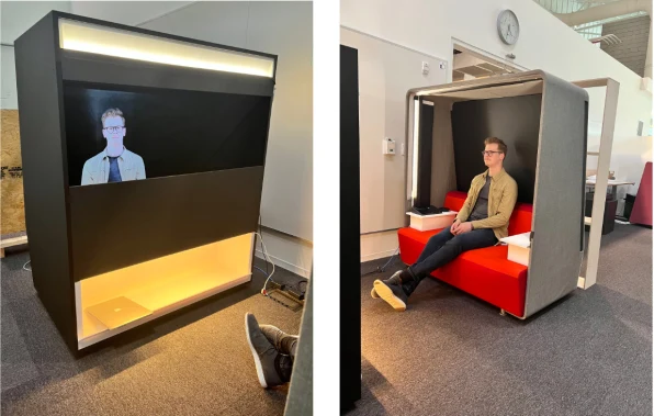 Logitech unveils booths for more immersive video calls (1)