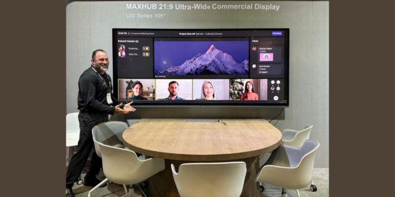 MAXHUB Intros New UCC Products at InfoComm 2023