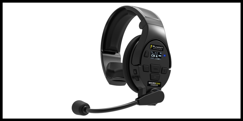 Pliant Technologies Just Debuted New a MicroCom 900XR Wireless Headset at InfoComm 2023