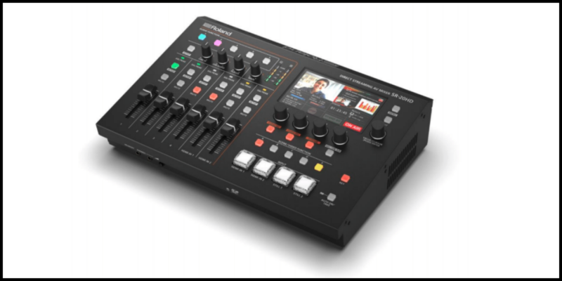 Roland’s Professional A/V Division SR-20HD Direct Streaming AV Mixer