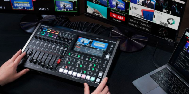 Roland’s Professional A/V Division Adds VR-120HD Direct Streaming AV Mixer