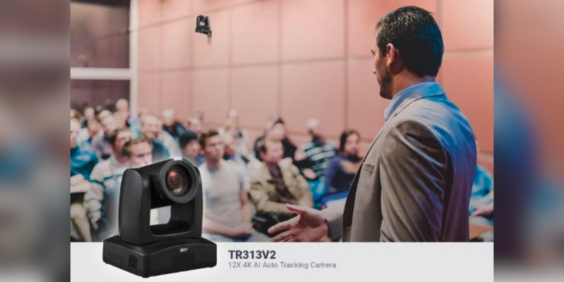 AVer’s TR313V2 AI Auto Tracking Camera Is Now Certified for Microsoft Teams