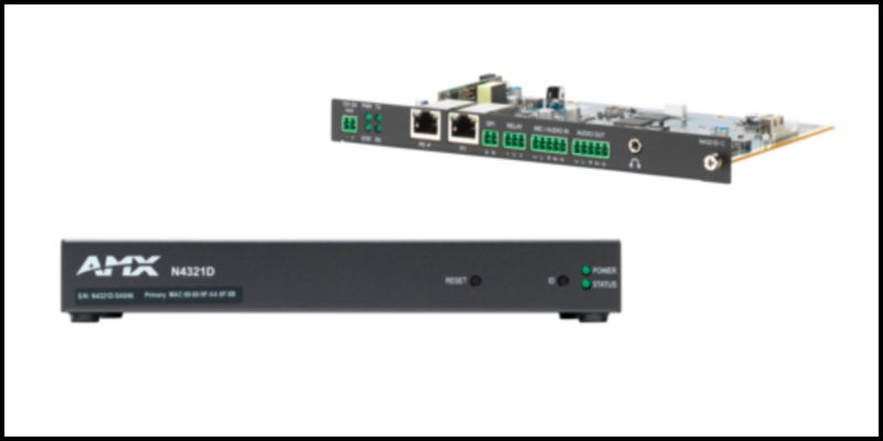 AMX Debuts First New AV-over-IP Product in More Than 5 Years in SVSI N4321D