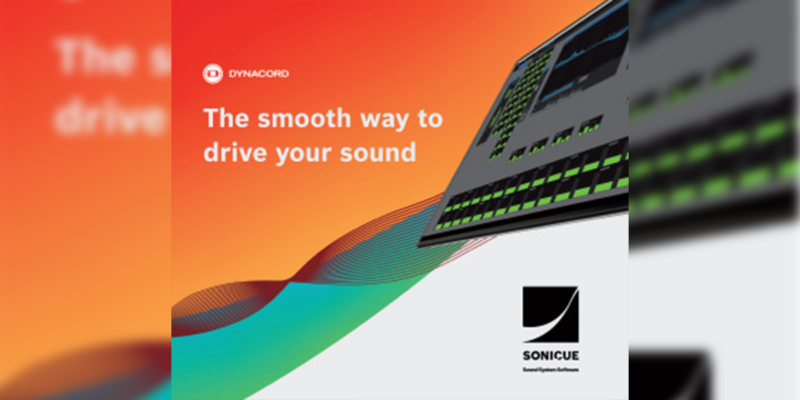 Dynacord Releases 1.3 Update for SONICUE Sound System Software