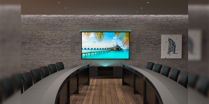 Screen Innovations Aims Solo 3 Motorized Projection Screen at ProAV Market