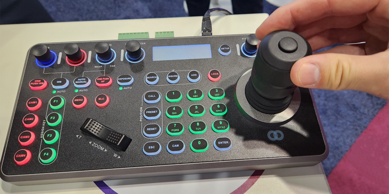 Boom Collaboration Adds GOJO Four-Camera PTZ Switcher With ProAV Production Options