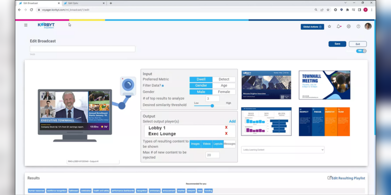 Korbyt Debuts Machine Learning Broadcast at InfoComm 2023