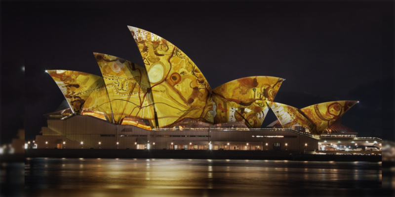 TDC Laser Projectors Power Vivid Sydney 2023