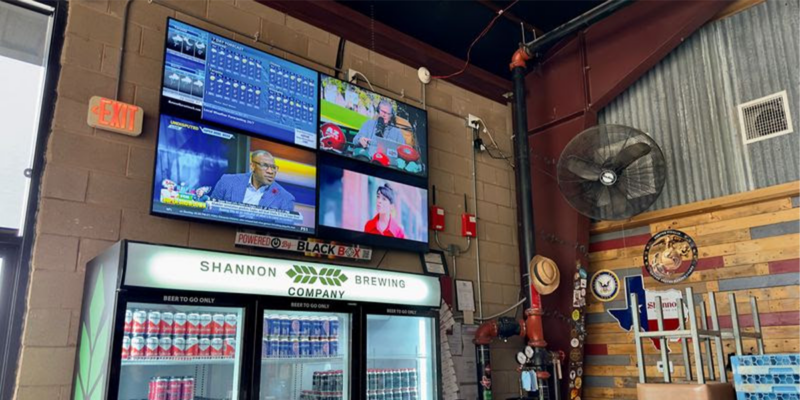 SDVoE Technology Simplifies Video Distribution at Shannon Brewing Company