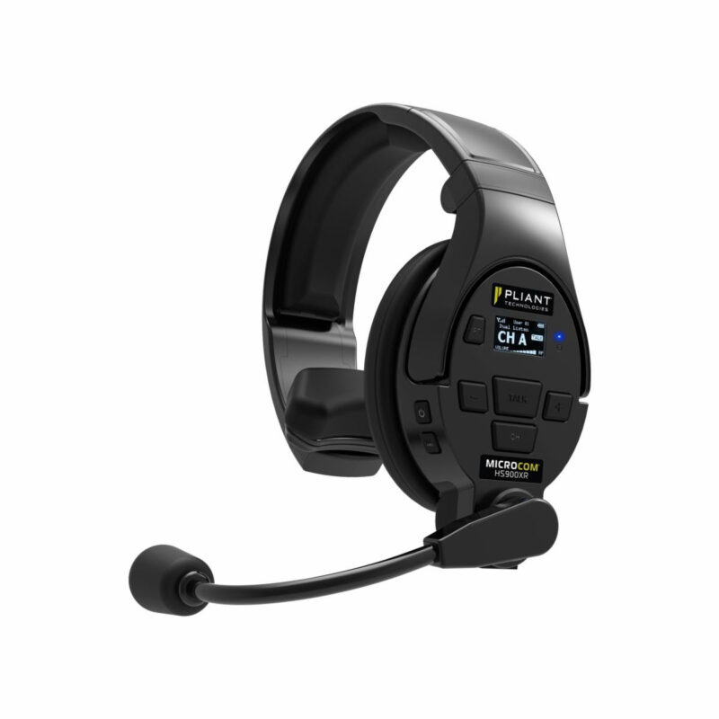 Pliant Technologies Debuts New All-in-one  Microcom 900xr Wireless Headset at InfoComm 2023