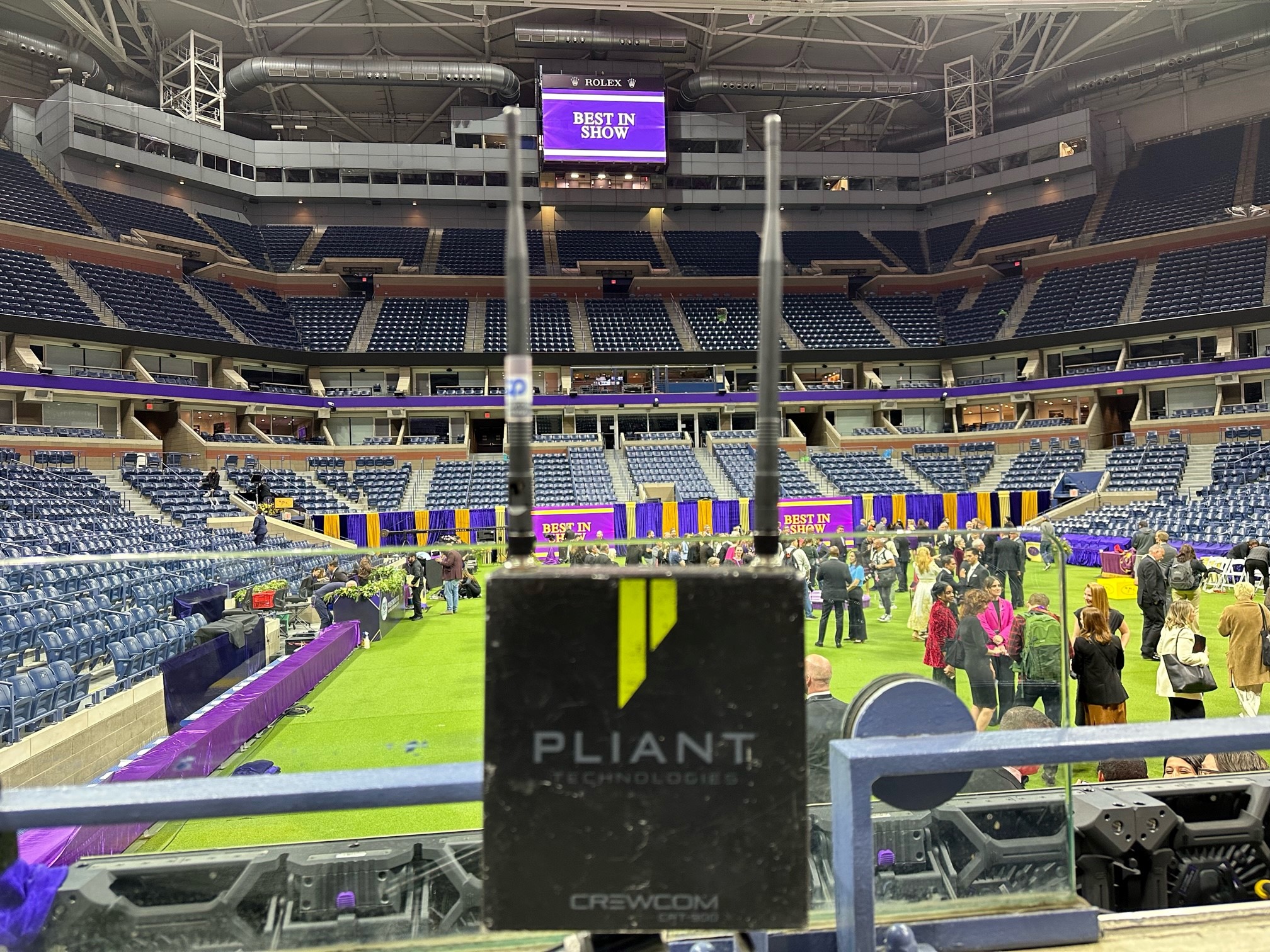 CP Communications and Pliant Westminster dog show