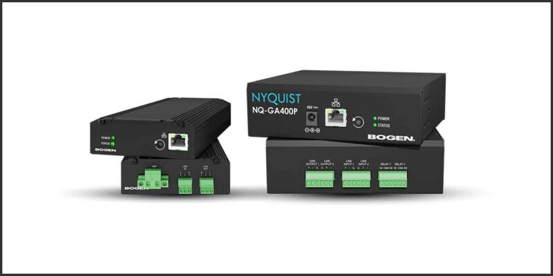 Bogen Communications Adds Two New Products for Nyquist Family