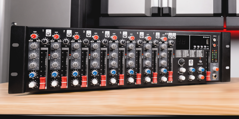 Pure Resonance Audio Releases MX9 9-Channel Rack Mount Mixer For Live Performances, Schools and More