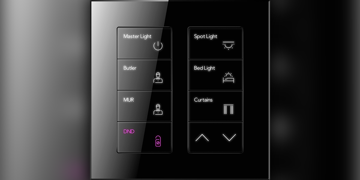 rti black nova smart design keypads