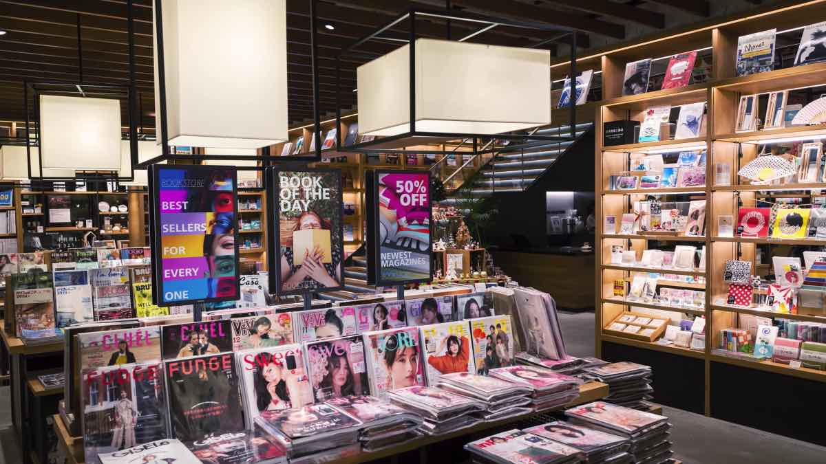 Retail bookstore Tableaux web