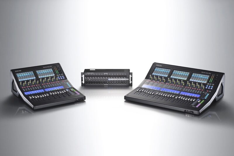 TASCAM Announces Version 1.4.1 Firmware Update for Sonicview 16XP/24XP Digital Recording and Mixing Consoles