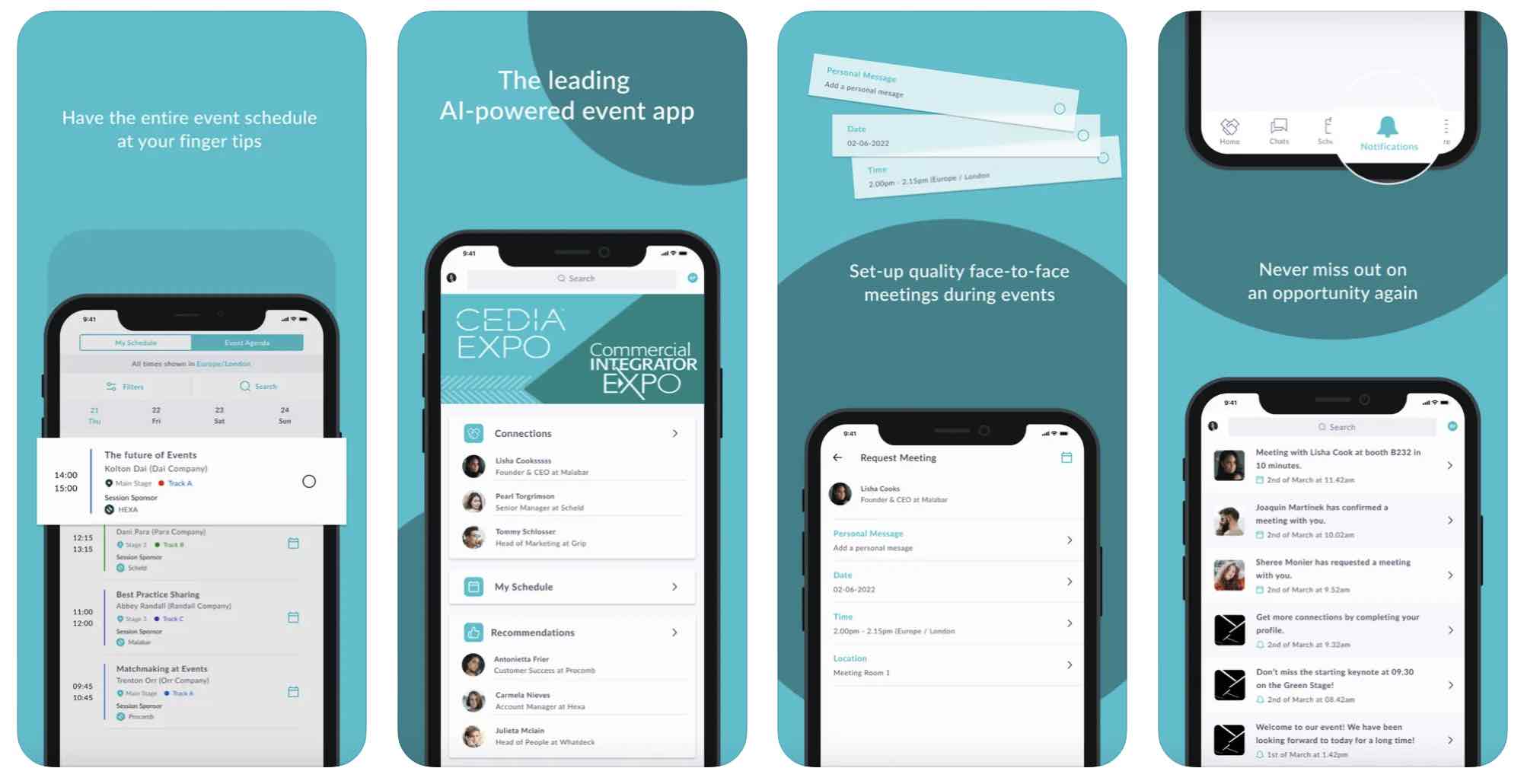 cedia expo app screenshot