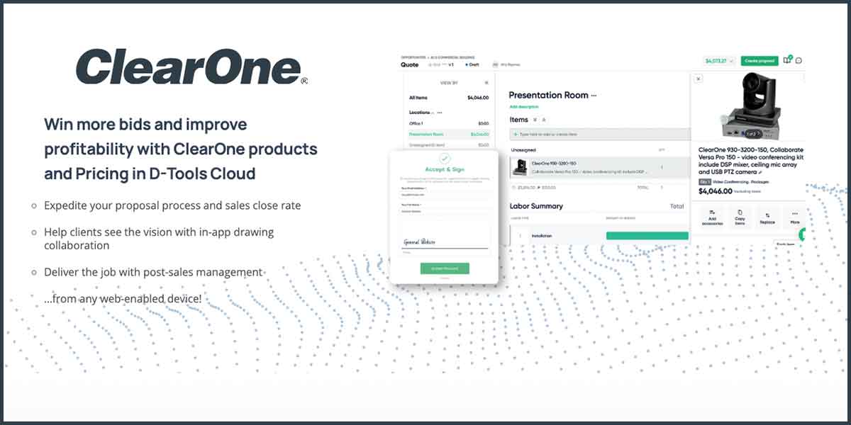 clearone d tools cloud