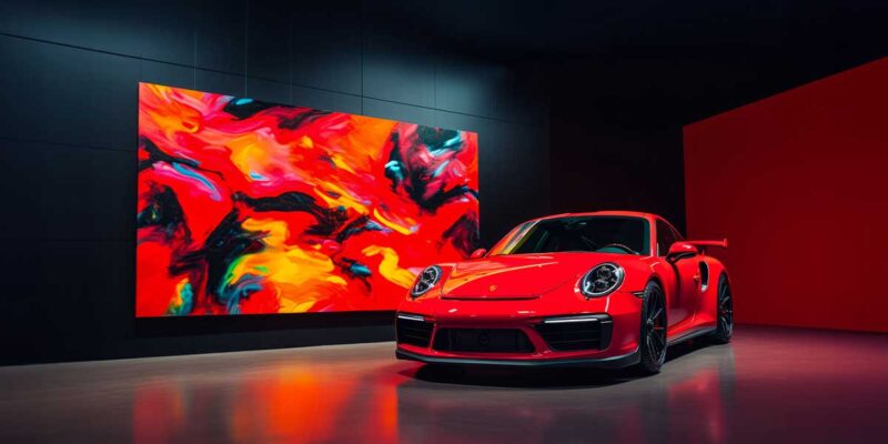 Just Video Walls to (Sort of) Give Away Porsche 911 to 1st CI to Sell $1 Million Worth of LEDs