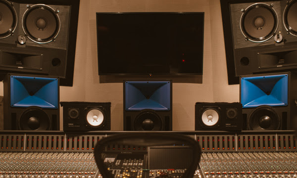 Meyer Sound Bluehorn System Front and Center for Atmos Mixes at Larrabee Studios