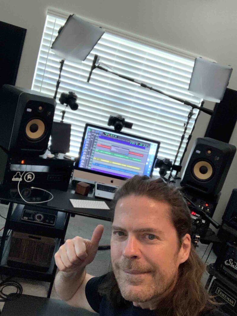 Producer Shawn Tubbs Uses KRK V-Series 8 Studio Monitors to Produce Music for Indie Artists and Iconic Musicians Alike