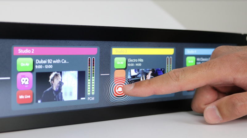 Densitron introduces new 2RU Haptics Control Surface