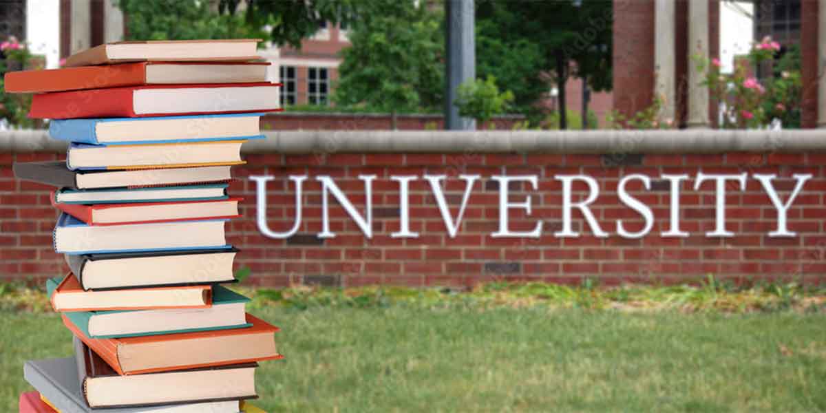 college campus books university