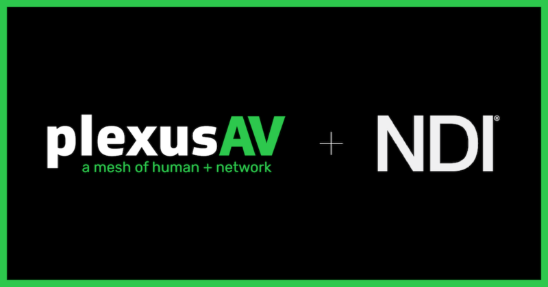 PlexusAV Will Be First IPMX AV-over-IP System to Include NDI