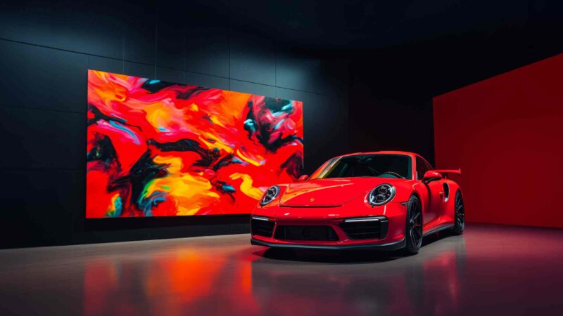 Just Video Walls Opens Million-Dollar MicroLED Contest with Porsche Grand Prize