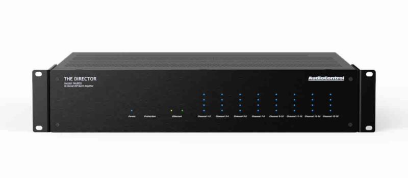 AudioControl Adds Available Dante® Network Connectivity to Director® Model M6800 Amplifier