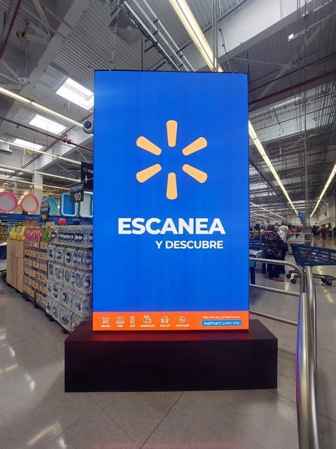 Navori QL Aquaji Totem Walmart Mexico Medium