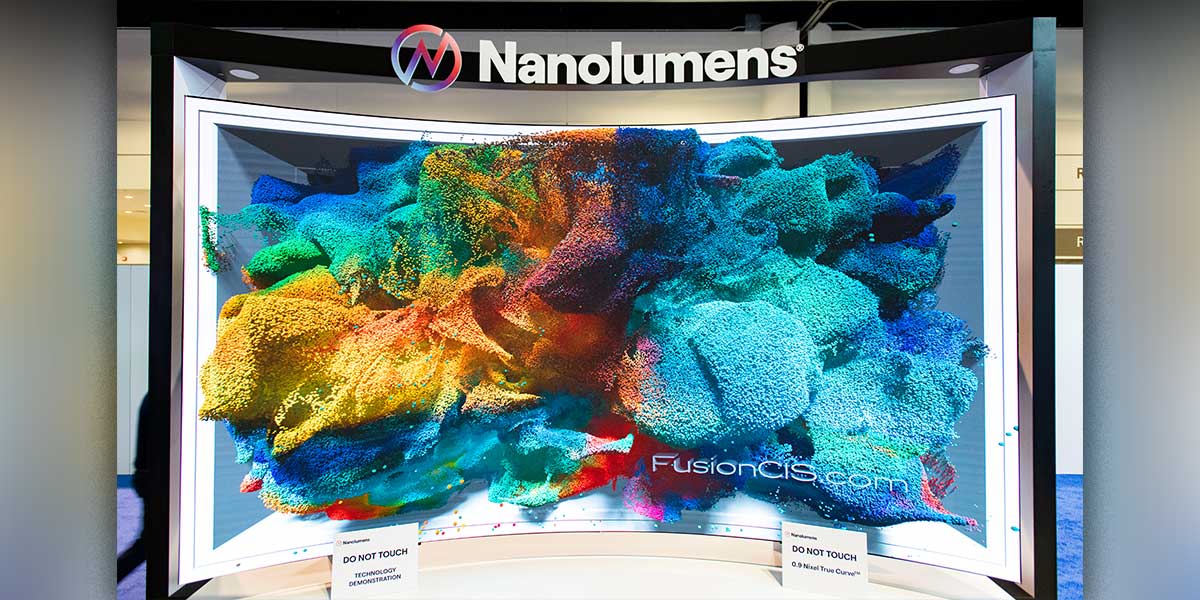 Immersive Display Solutions and Nanolumens Partner to Distribute Nixel Flex Direct View LED