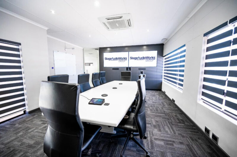 CR van Wyk modernises boardroom with fully integrated solution from Stage Audio Works Namibia