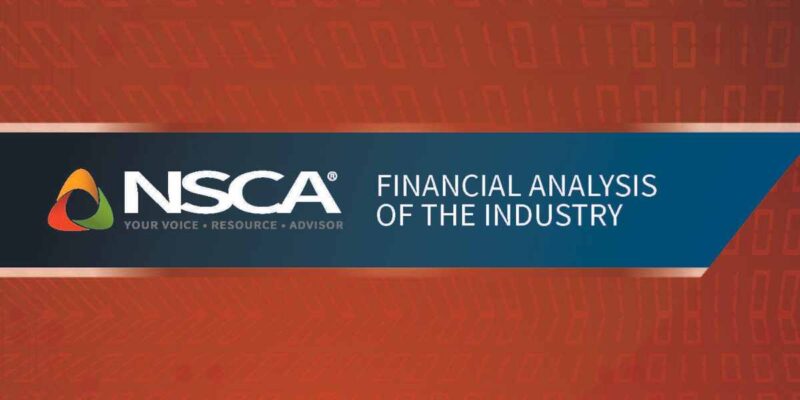 NSCA Releases Updated Financial Analysis of the Industry Report for 2023