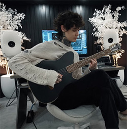 Guitar virtuoso and YouTuber Tim Henson chooses Genelec for W6rst Studios