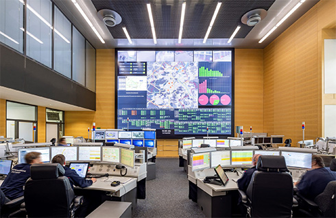 VuWall Unites Hundreds of Sources and Streamlines the Operational Workflow for SIMOS Control Center