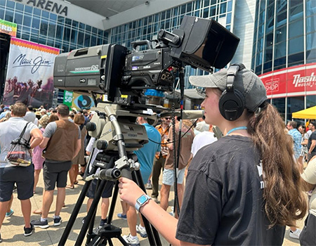 TNDV Shares Production Skillset with Broadcast Students for CMA Fest